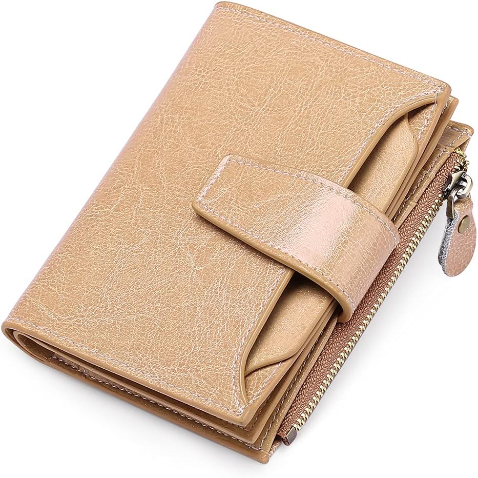 Sleek Leather Organizer Wallet | RFID-Safe Multi-Pocket Convenience