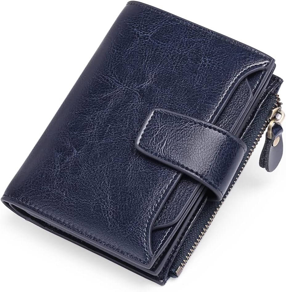 Sleek Leather Organizer Wallet | RFID-Safe Multi-Pocket Convenience