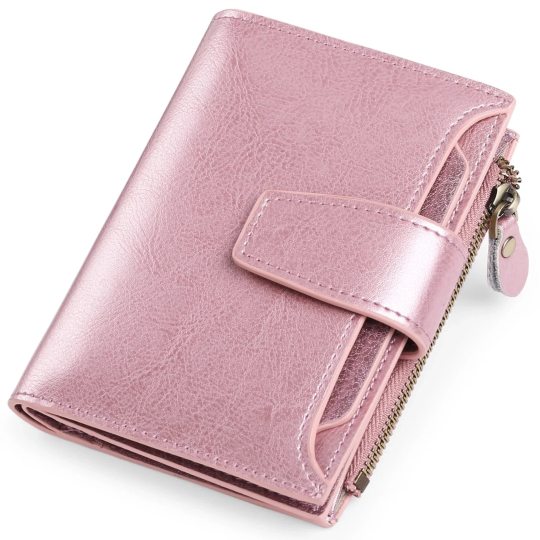 Sleek RFID-Blocking Wallet | Stylish Design with 14 Card Spaces