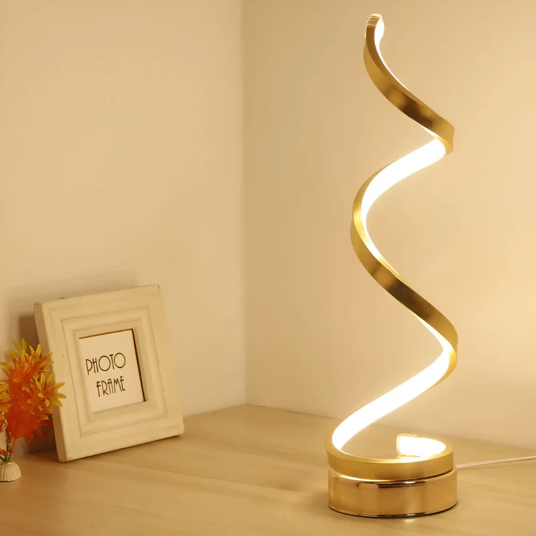 Sleek Curve | Adjustable LED Table Light for Comfortable Illumination