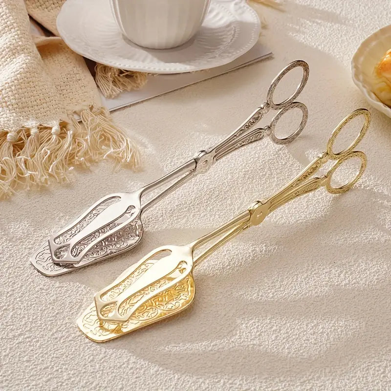 Charming Food Tongs with Classic Design for Effortless Serving