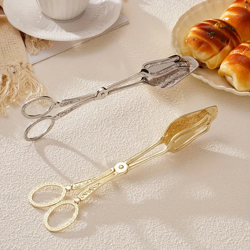 Charming Food Tongs with Classic Design for Effortless Serving