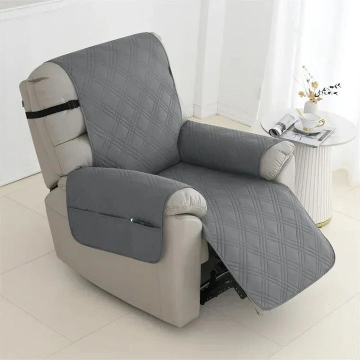 Premium Waterproof Recliner Protector with Stylish Quilting