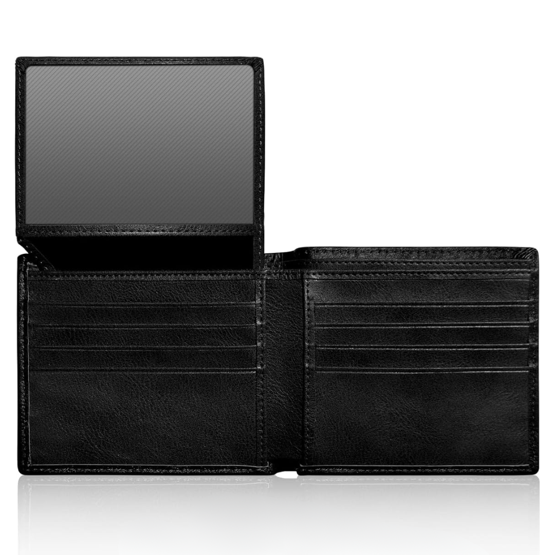 ClassicShield | Men's Elegant Bifold Wallet with RFID Defense