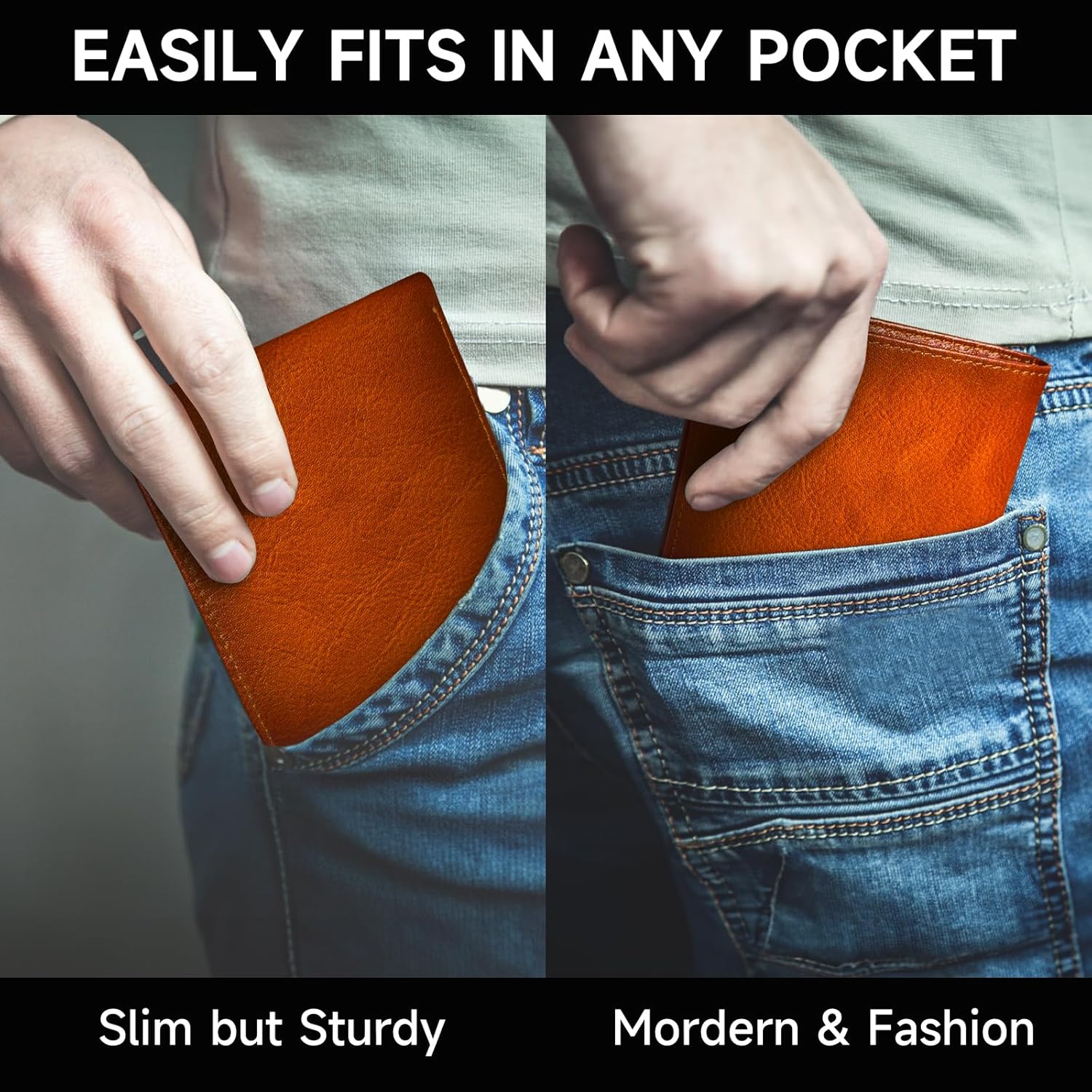ClassicShield | Men's Elegant Bifold Wallet with RFID Defense