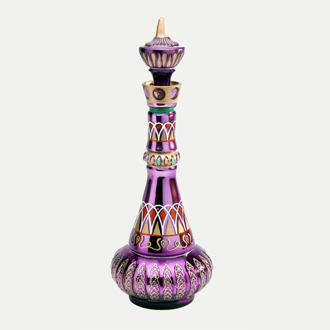 Mystical Aura Bottle | Artisan Glass Decor for Enchanting Spaces