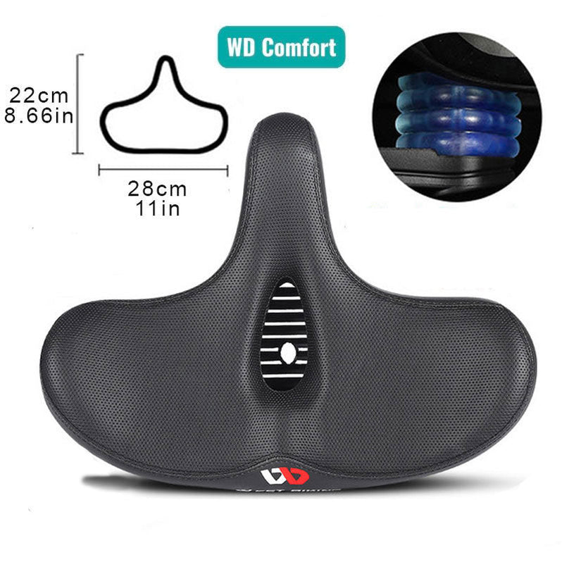ComfortMax Bicycle Seat | Oversized Padded Design for All-Ride Ease
