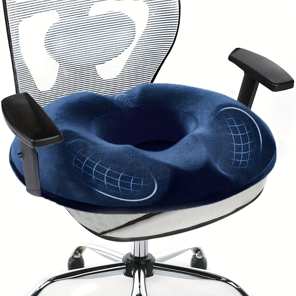 Ergonomic Comfort Seat Cushion with Cutout Design