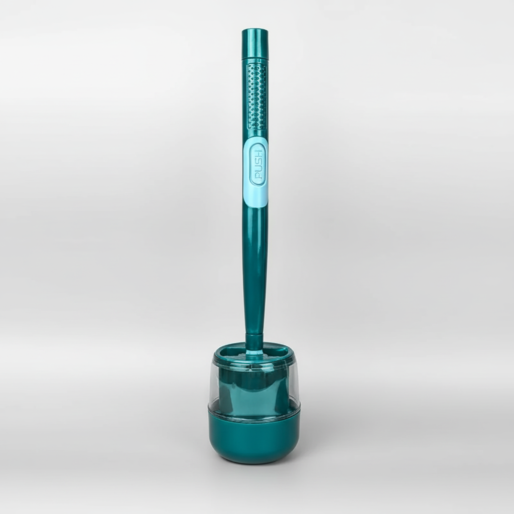 Comfortable Toilet Cleaning Brush with Stand