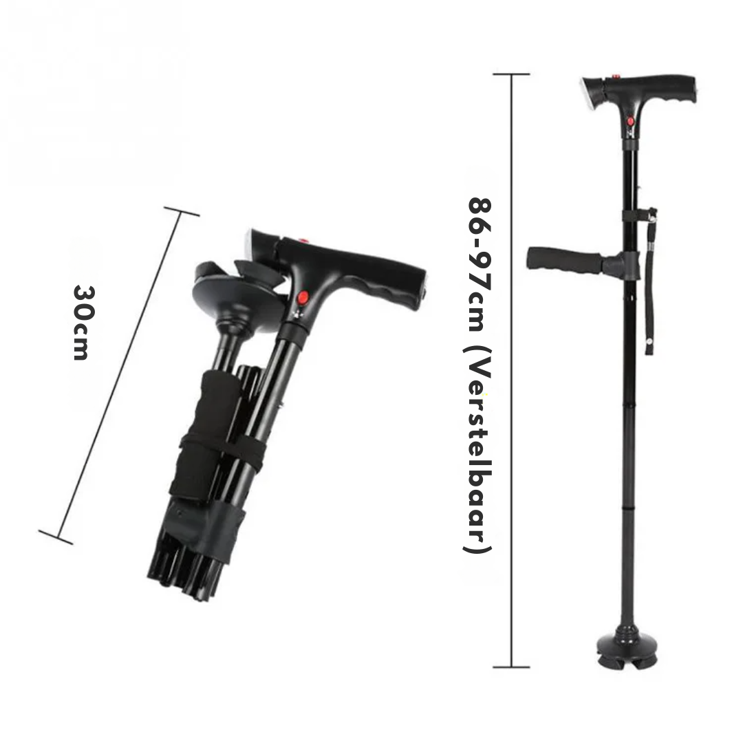 Effortless Support | Featherweight Walking Stick with Comfortable Grip