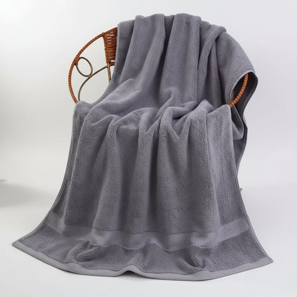 Royal Blue Extra Large Bath Towel