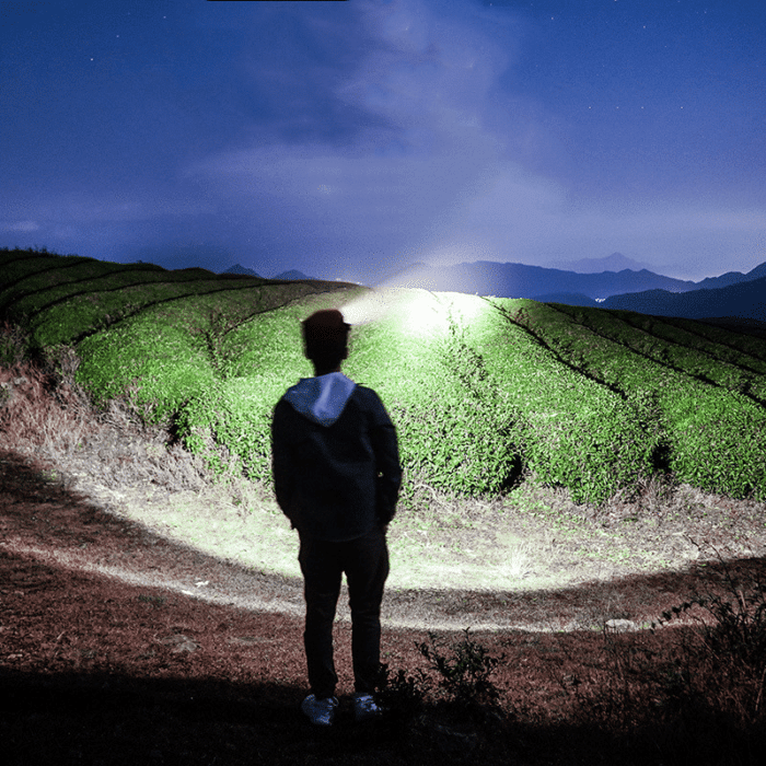 Ultra-Bright Rechargeable LED Headlamp for Hands-Free Use