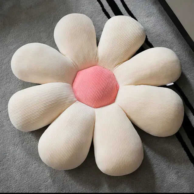 Floral Design Cushion for Comfort - Flower-Shaped Pillow