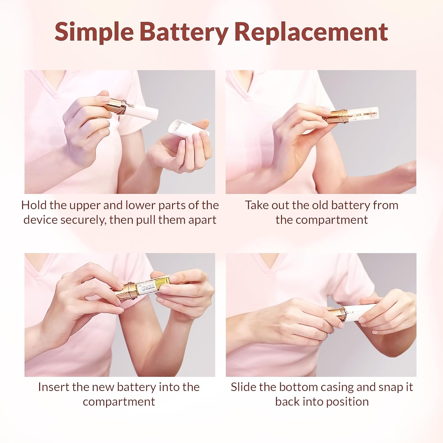 Precision Trimmer for Effortless Facial Hair Removal