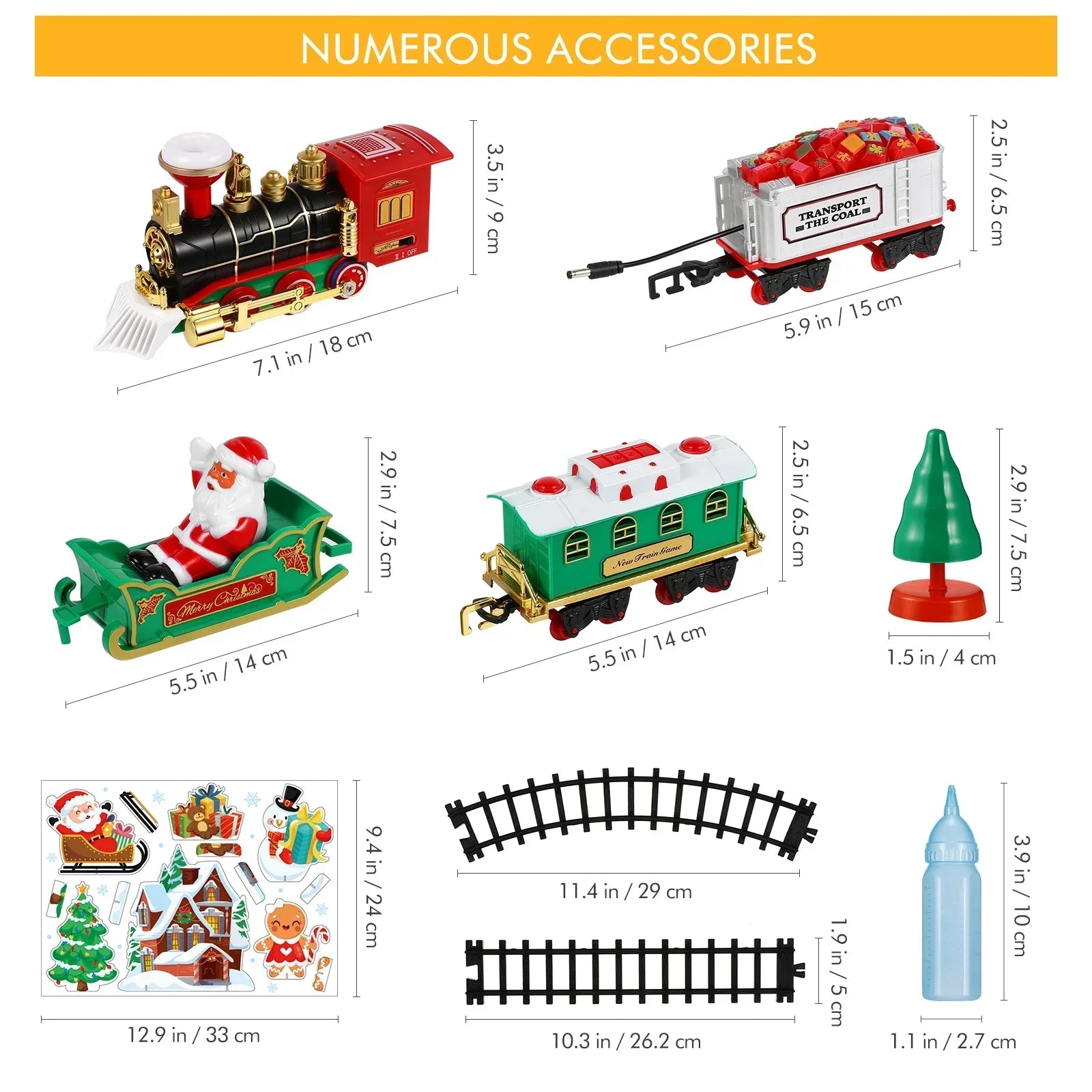 Enchanted Holiday Express | Electric Train Set with Lights & Sounds