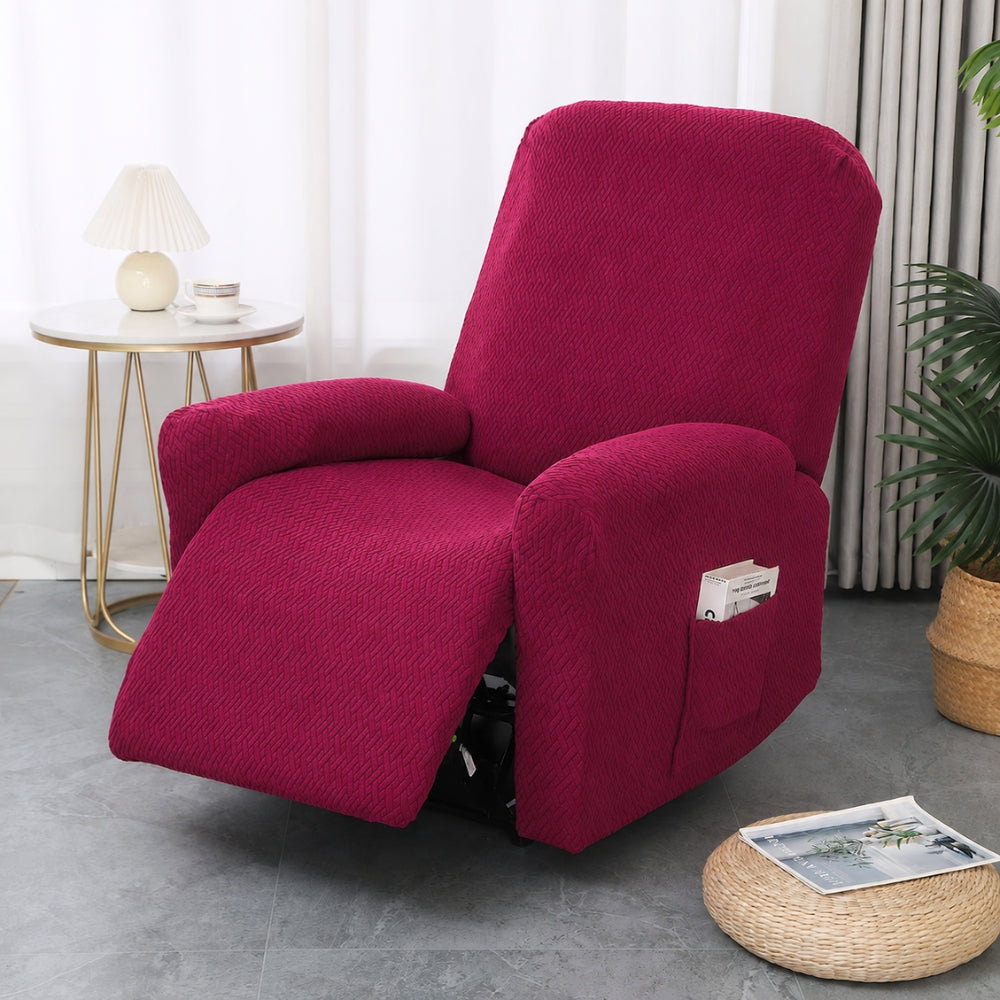 Ultimate Comfort Recliner Protector with Handy Side Pocket