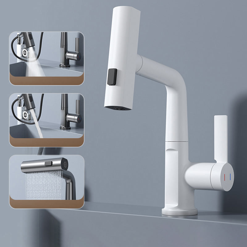 Versatile Kitchen Faucet with LED Temperature Indicator