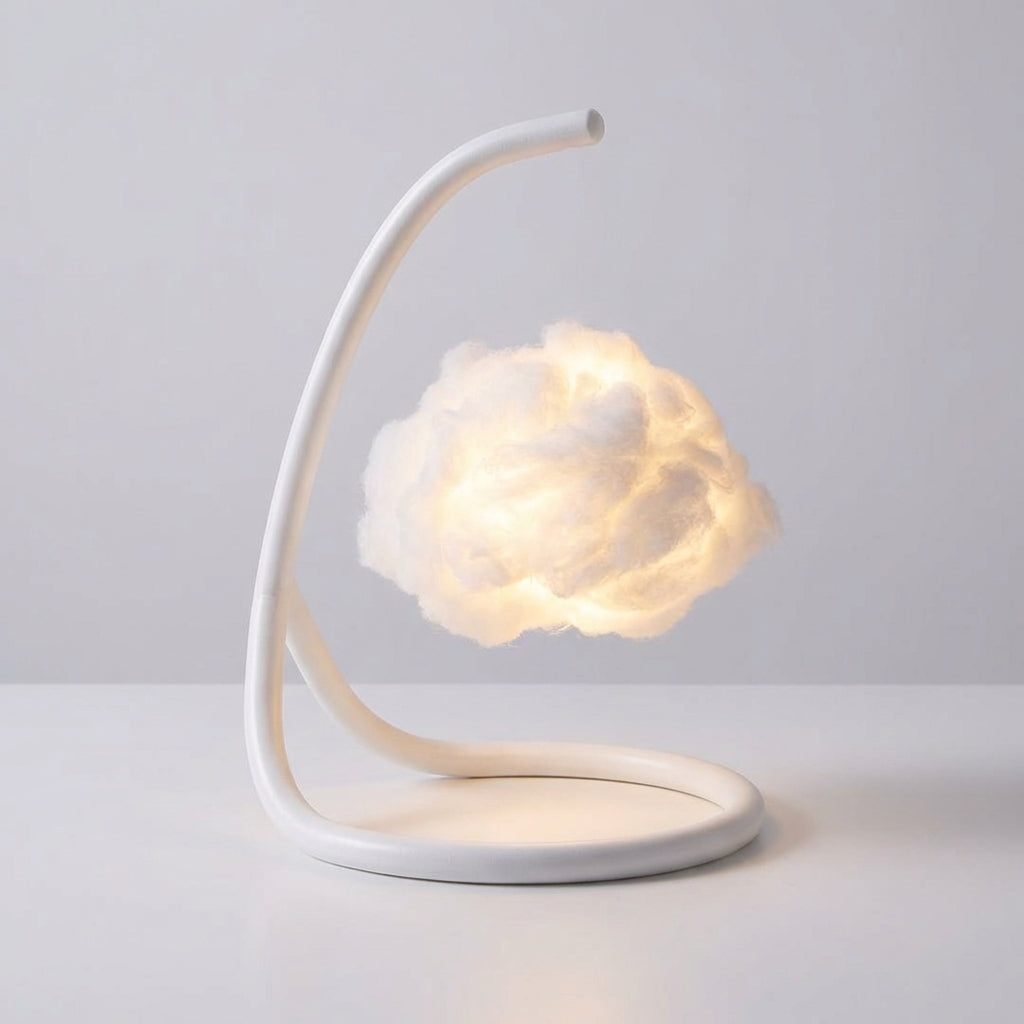 Serene Nimbus Table Lamp | Compact Design for Relaxing Vibes