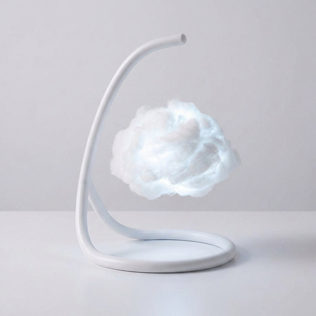 Serene Nimbus Table Lamp | Compact Design for Relaxing Vibes