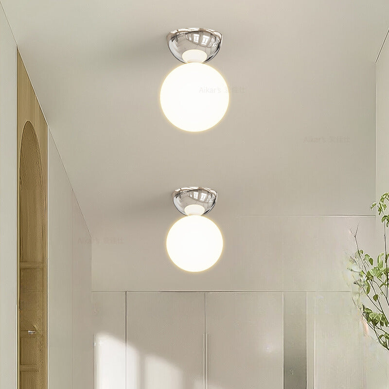 Sleek Low-Profile Ceiling Fixture for Modern Interiors