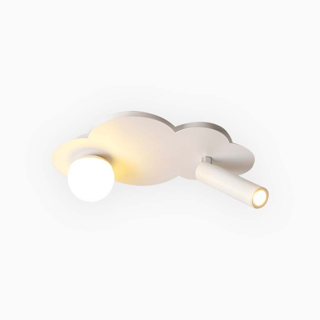 Cloud-Inspired Integrated LED Ceiling Light Fixture
