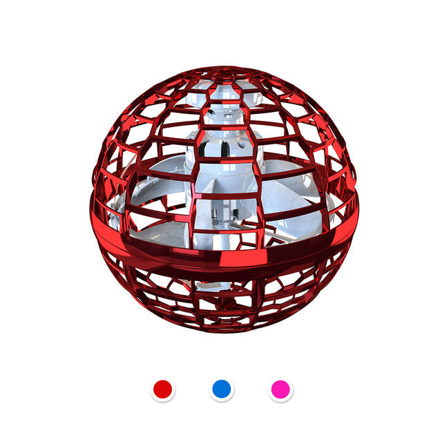 AeroTwirl | Interactive Hand-Controlled Flying Spinner with Lights