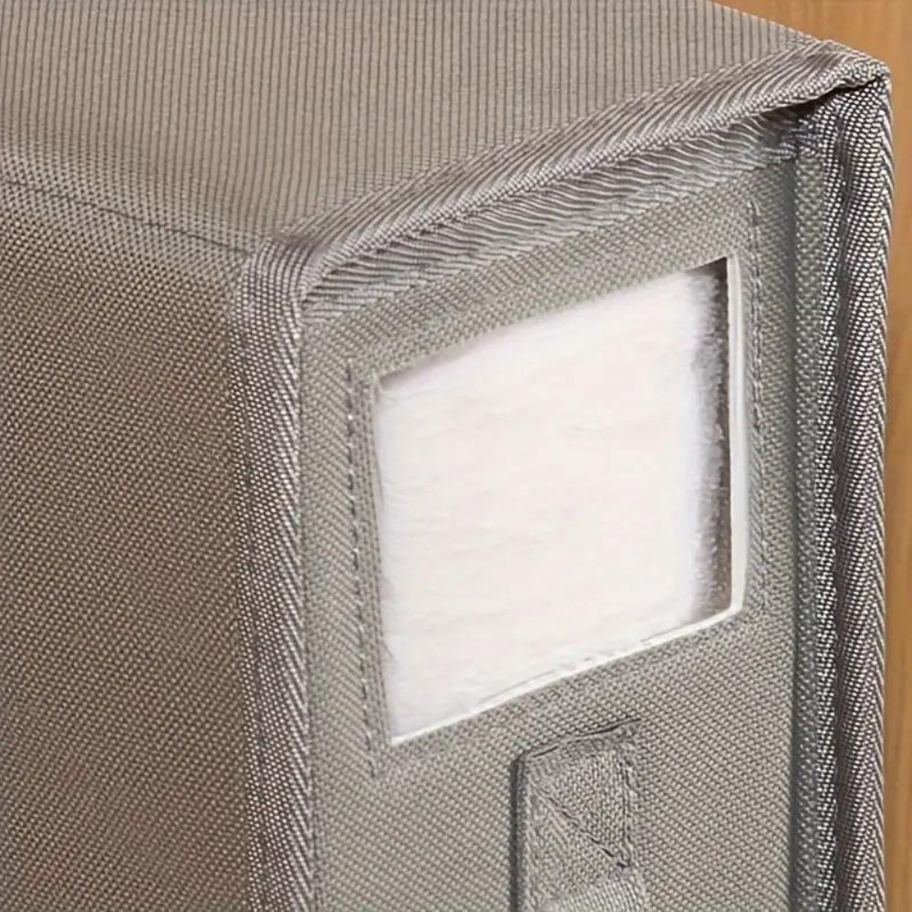 Compact Linen Storage Box for Bed Sheets and More