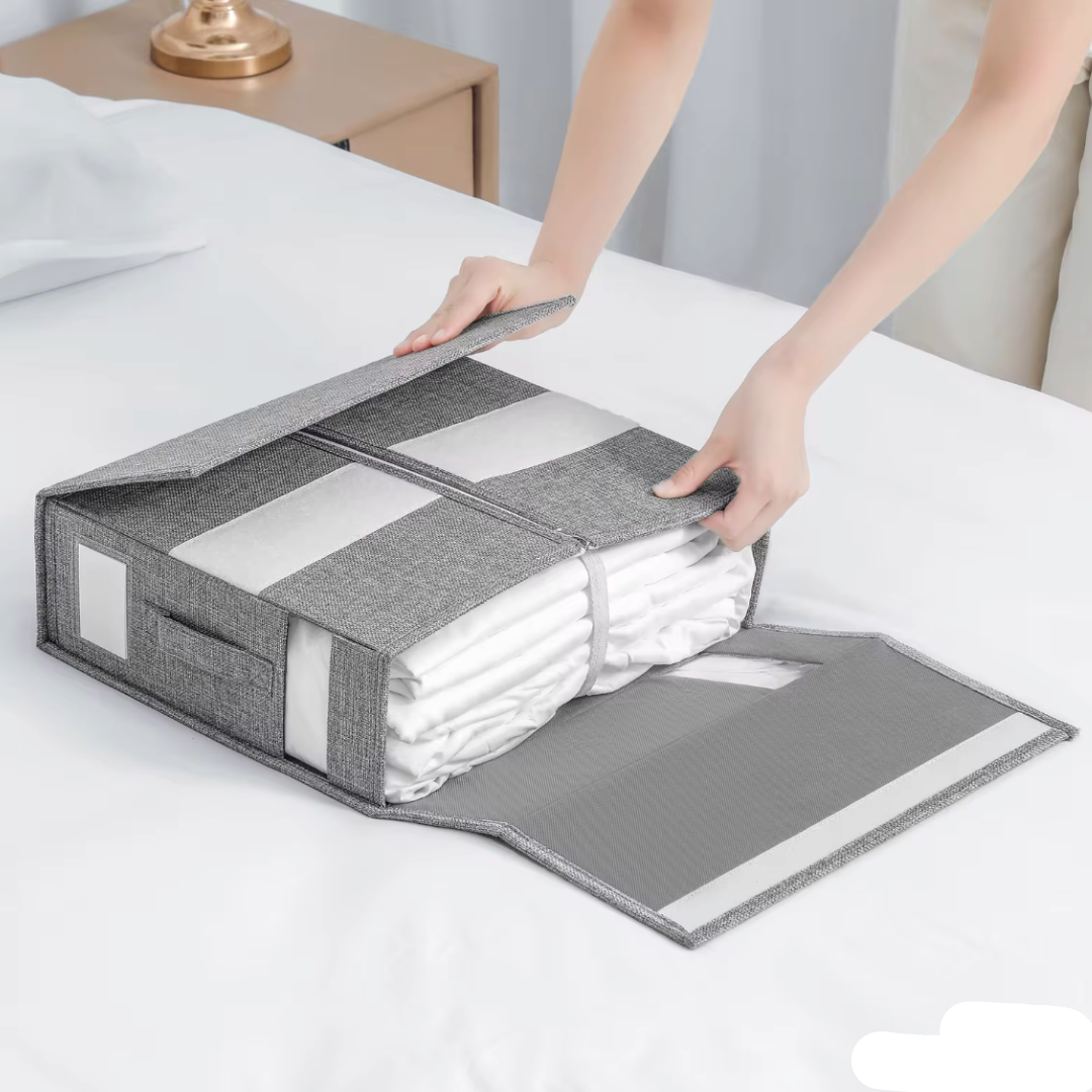 Versatile Linen Storage Solution for Neat and Tidy Closets