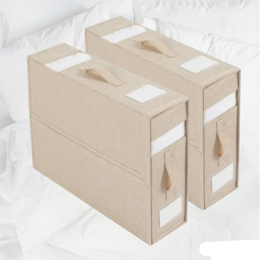 Versatile Linen Storage Solution for Neat and Tidy Closets