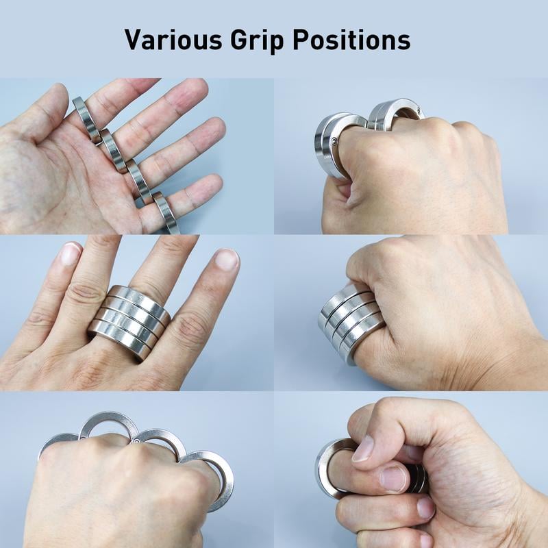 Compact Four-Finger Relaxation Ring | Your Go-To Stress Relief Tool