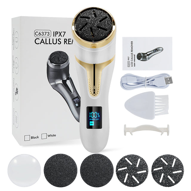 Revitalize Your Feet | Rechargeable Callus Remover with Ergonomic Grip