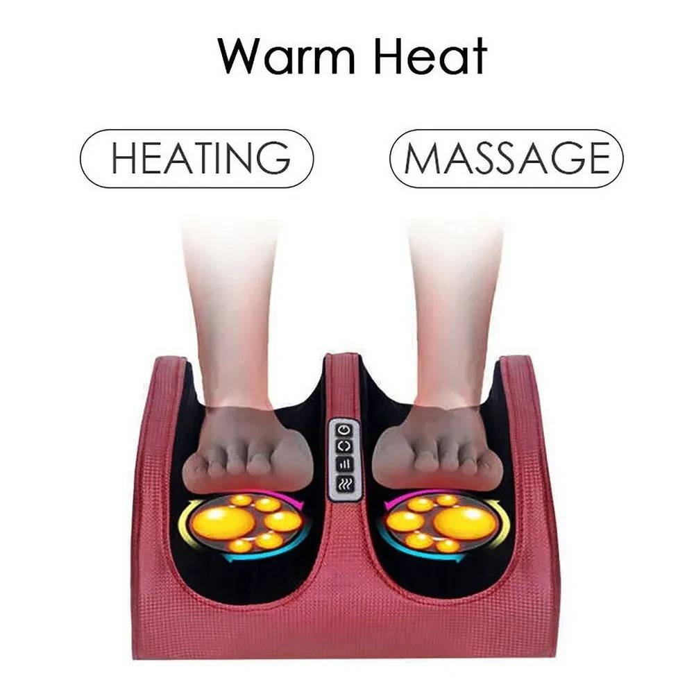 Portable Foot Relaxation Device with Soothing Heat & 3D Nodes