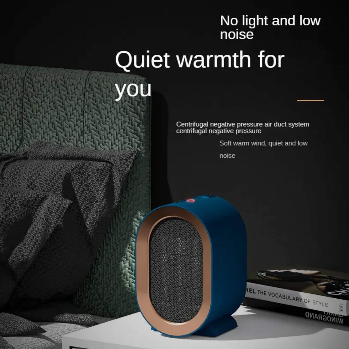 Compact and Efficient Portable Electric Heater for Cozy Spaces