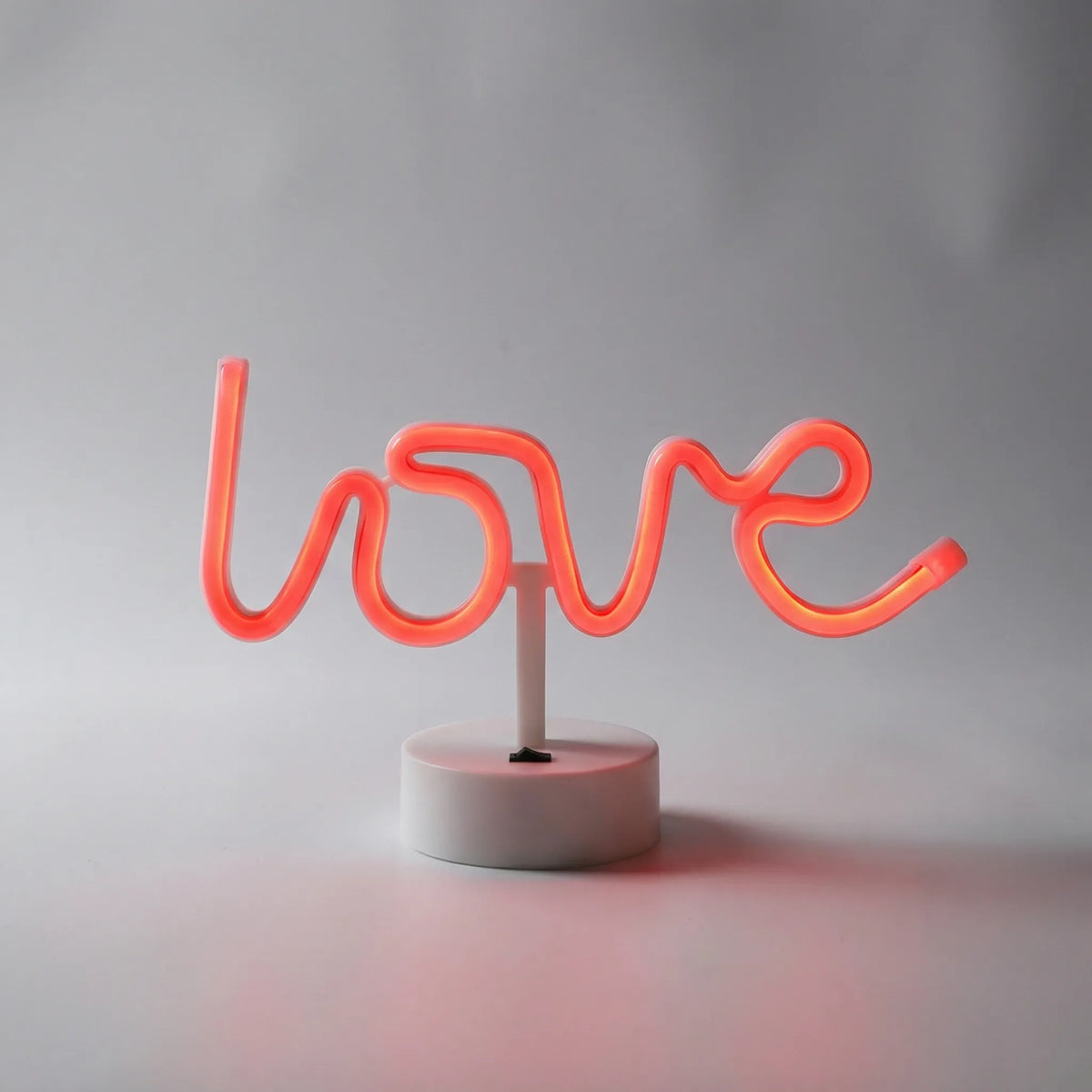 Neon Table Lamp - Freestanding Design