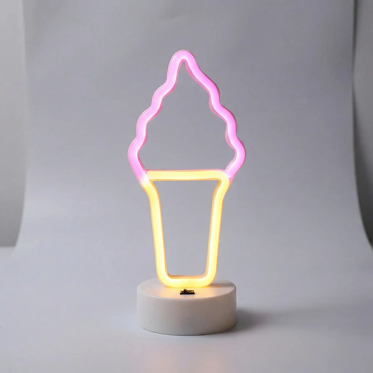 Neon Table Lamp - Freestanding Design