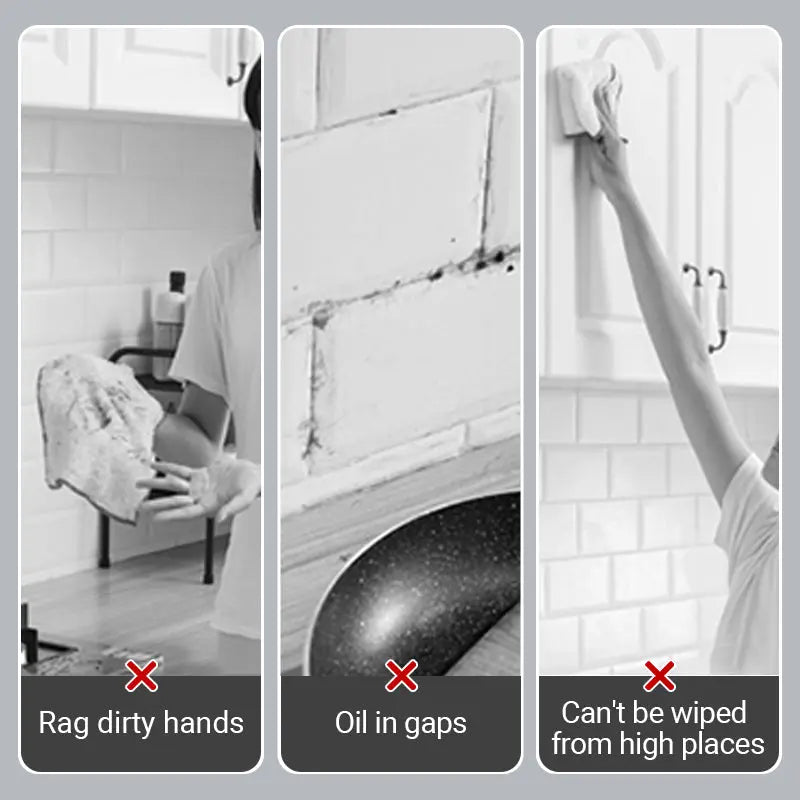 Effortless Cleaning Mop – No Bending Required, Wet Wipe Ready