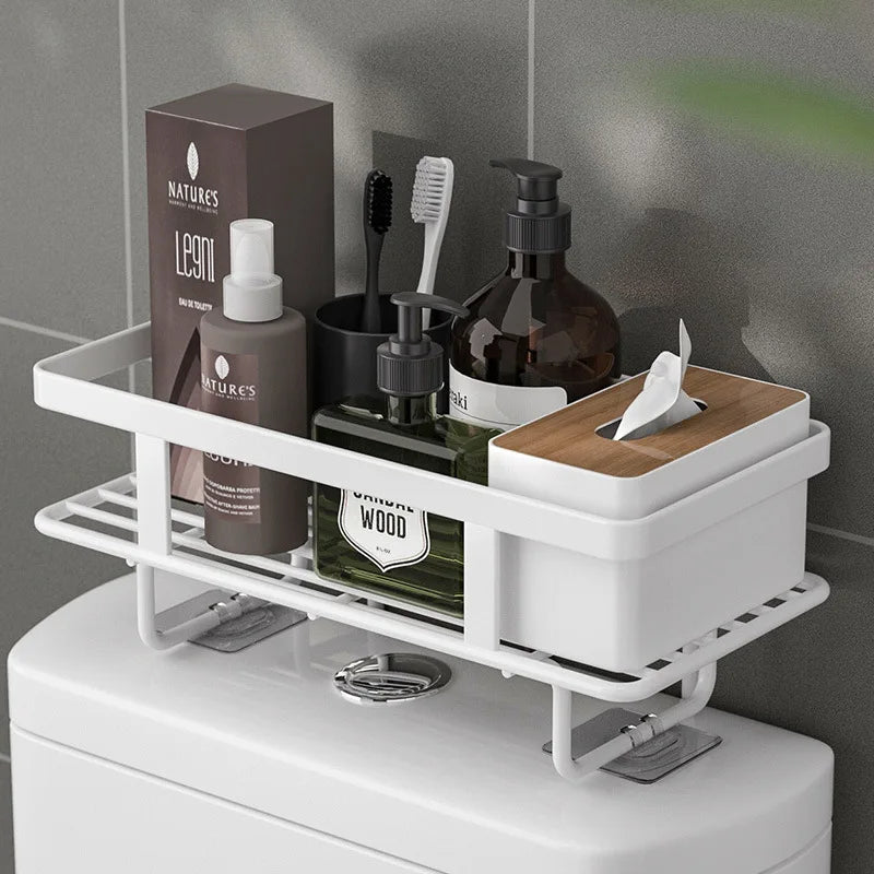 Bathroom Storage Rack - Freestanding Shelf for Toiletries
