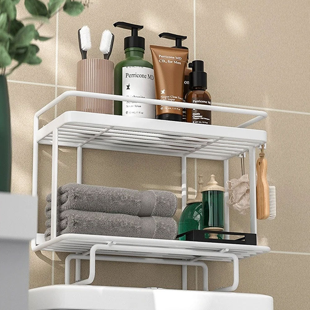 Bathroom Storage Rack - Freestanding Shelf for Toiletries