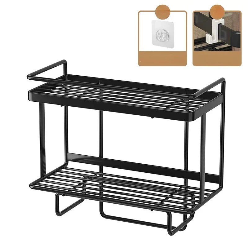 Bathroom Storage Rack - Freestanding Shelf for Toiletries