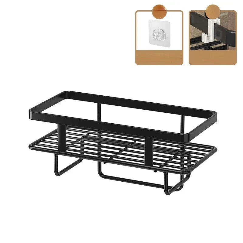 Bathroom Storage Rack - Freestanding Shelf for Toiletries