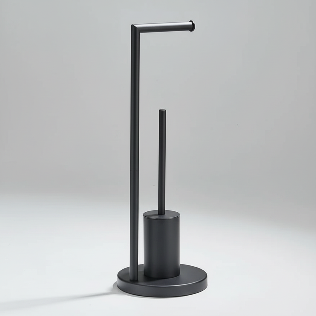 Wall-Mounted Holder for Freestanding Neat Organization