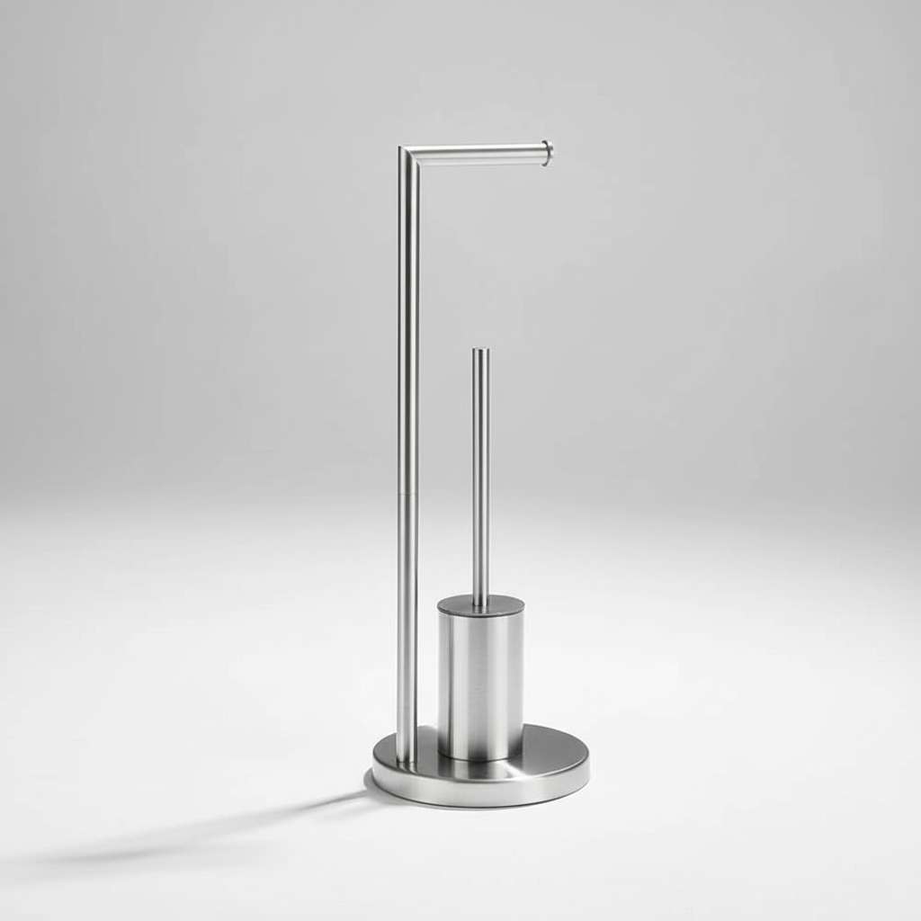 Wall-Mounted Holder for Freestanding Neat Organization