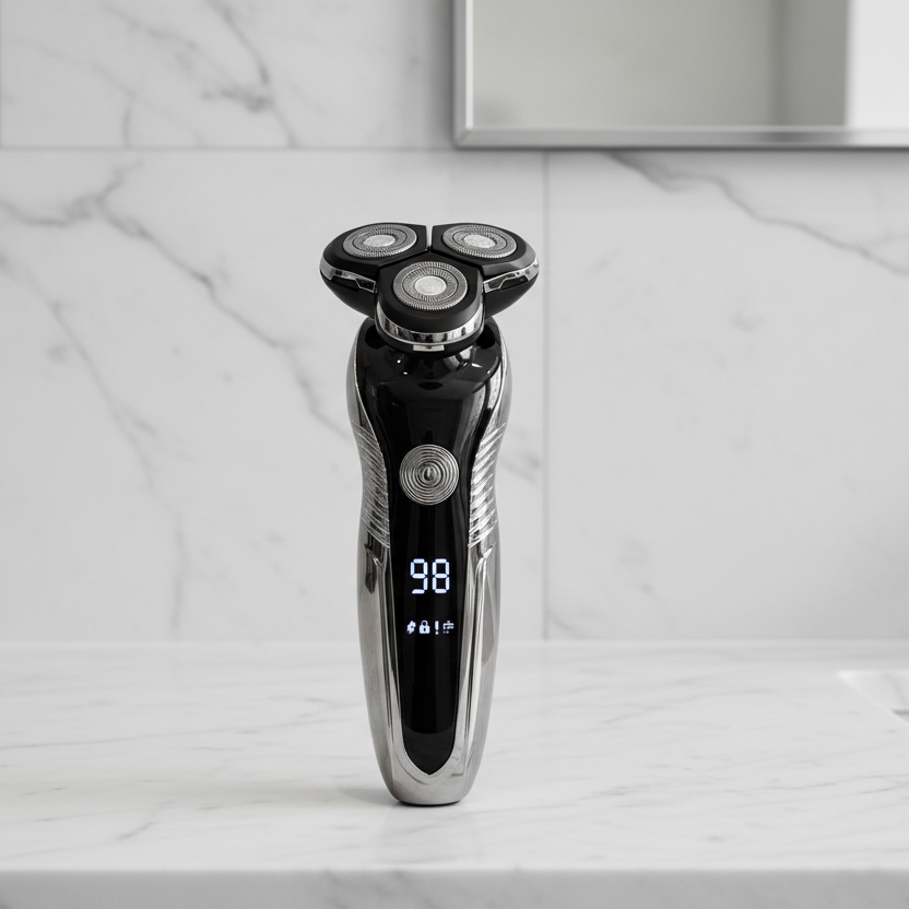 AquaSmooth – Premium Electric Shaver for Wet & Dry Use