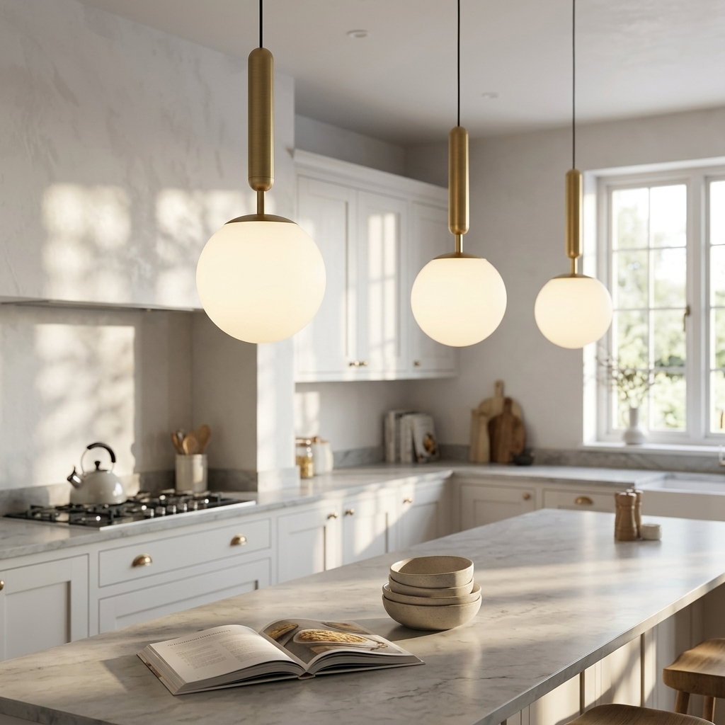 Elegant Globe Pendant Light with Soft Diffused Glow