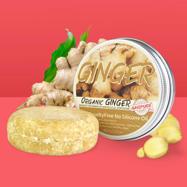 Revitalize Your Hair with Ginger Essence Shampoo Bar