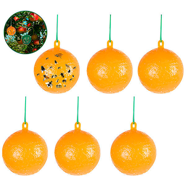 Eco-Friendly Hanging Insect Trap (Set of 6)