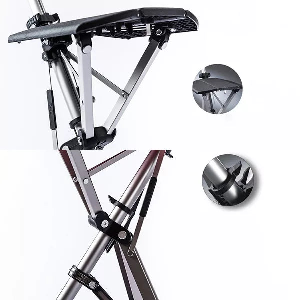 Versatile Walking Cane with Integrated Seat
