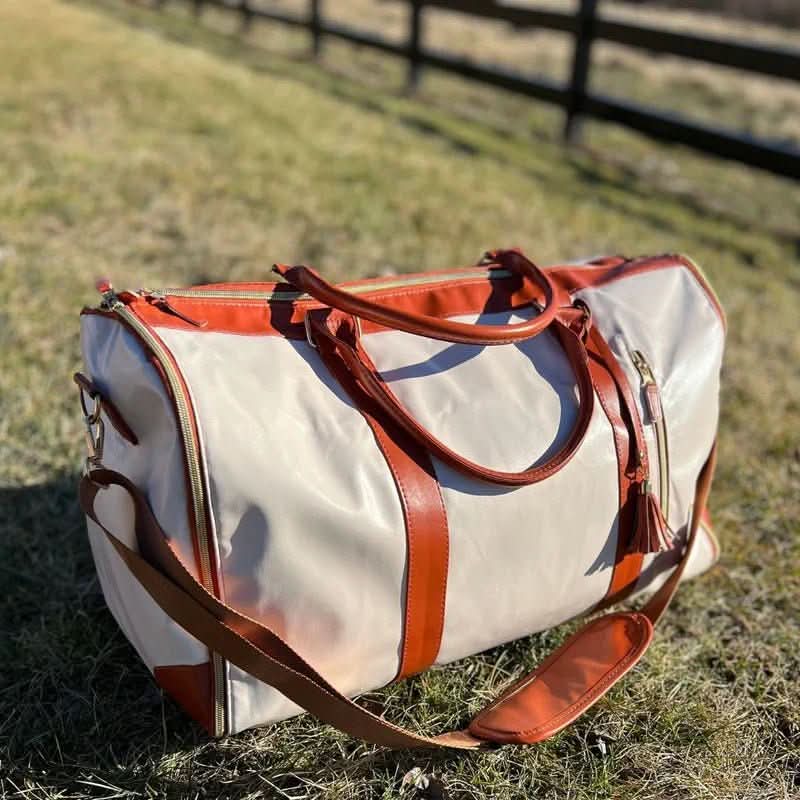 ChicFold – Versatile PU Leather Travel Garment Bag