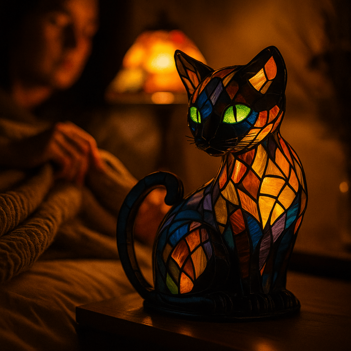 WhiskerGlow – Charming Cat-Inspired Night Light