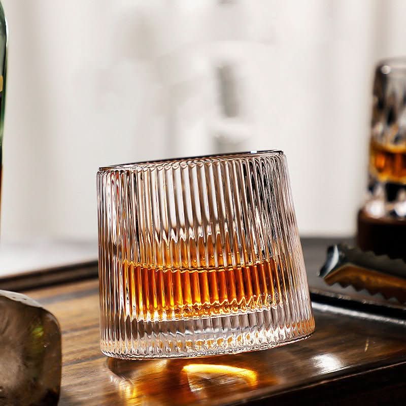 Sophisticated Crystal Tumblers for Whiskey and Cocktails